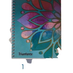 CUADERNO TRIUNFANTE A6 C/ESP T/D 80HJS VARIOS DISEÑOS