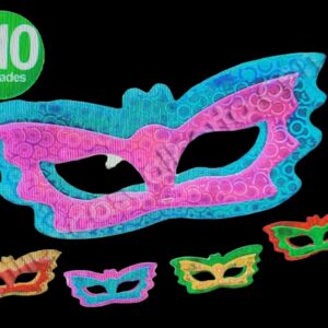 ANTIFAZ HOLOGRAFICO MARIPOSA DOBLE X10 205