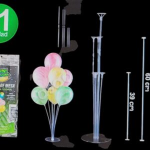 BASE EXHIBIDORA PARA GLOBOS CON PALITOS 52584