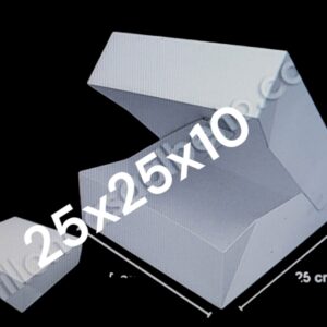 CAJA MULTIUSO CUADRADA  25X25X10 X1 M21