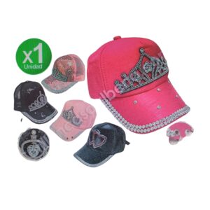 GORRA CON STRASS VS MODELOS 53416