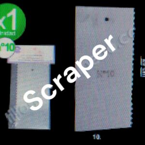 ESPATULA SCRAPER ACERO 20X10,5