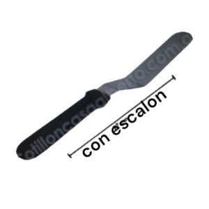 ESPATULA METAL CON ESCALON 30CM