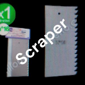 ESPATULA SCRAPER ACERO 20X10,5