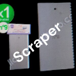 ESPATULA SCRAPER ACERO 20X10,5