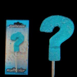 BLISTER VELA PINCHE GIBREADA SIGNO DE PREGUNTA 53199