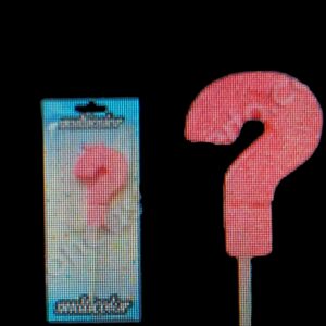 BLISTER VELA PINCHE GIBREADA SIGNO DE PREGUNTA 53199