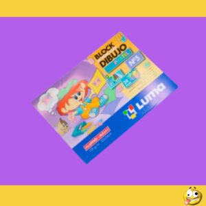 BLOCK LUMA DIBUJO N5 PASTEL X24 308943